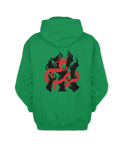 Keinemusik Nyc Dragon Hoodie - Green