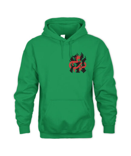 Keinemusik Nyc Dragon Hoodie - Green