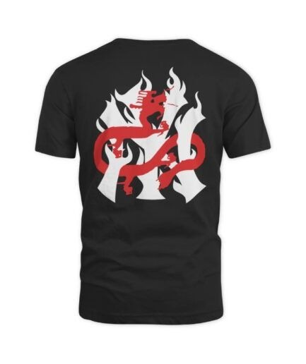 Keinemusik NY Red Dragon T-Shirt - Black