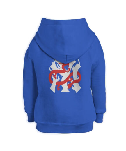 Keinemusik Nyc Red Dragon Hoodie - Blue