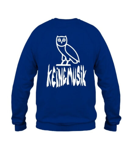 Keinemusik & OVO Logo Print Sweatshirt - Blue