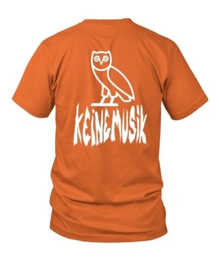 Keinemusik OVO Logo T-Shirt - Orange